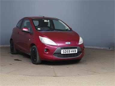 FORD KA 1.2 Style 3dr Petrol - RED - SD59HVB - 3 Door Hatchback