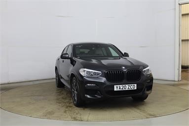 BMW X4 xDrive20d M Sport 5dr Step Auto Diesel - BLACK - YA20ZCO - 4 Door Coupe