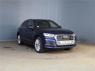 AUDI Q5 2.0 TDI Quattro S Line 5dr S Tronic Diesel - BLUE - OY18XZN - 5 Door Estate