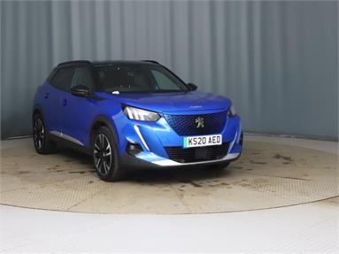 PEUGEOT 2008 100kW GT Line 50kWh 5dr Auto Electric - Vertigo Blue - KS20AED - 5 Door Hatchback