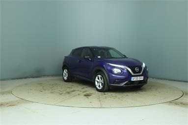 NISSAN JUKE 1.0 DiG-T N-Connecta 5dr DCT Petrol - BLUE - AY20OVV - 5 Door Hatchback