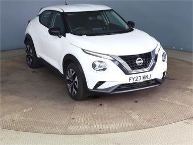 NISSAN JUKE 1.0 DiG-T 114 Acenta 5dr Petrol - WHITE - FY23WNJ - 5 Door Hatchback