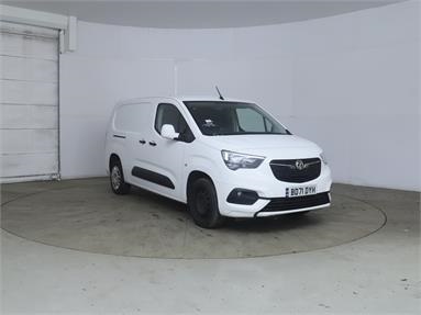VAUXHALL COMBO CARGO L2 DIESEL 2300 1.5 Turbo D 100ps H1 Sportive Van Diesel - WHITE - BD71DYH - 6 Door Panel Van
