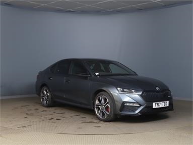 SKODA OCTAVIA 1.4 TSI iV vRS 5dr DSG Petrol/Hybrid - GREY - FN71TEO - 5 Door Hatchback
