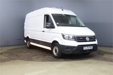 VOLKSWAGEN CRAFTER CR35 MWB DIESEL FWD 2.0 TDI 177PS Trendline High Roof Van Diesel - WHITE - FL70FDX - 5 Door Panel Van