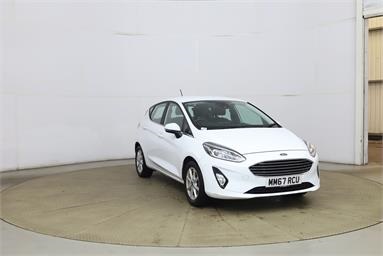 FORD FIESTA 1.1 Zetec 5dr Petrol - WHITE - MM67RCU - 5 Door Hatchback