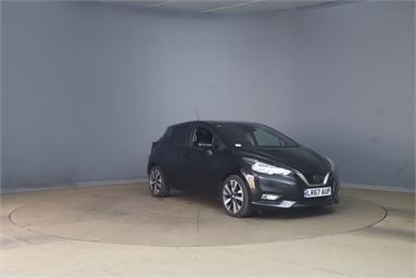 NISSAN MICRA 0.9 IG-T Tekna 5dr Petrol - BLACK - LR67AUP - 5 Door Hatchback