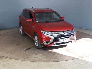 MITSUBISHI OUTLANDER 2.4 PHEV 4h 5dr Auto Petrol/Hybrid - RED - WP68XVN - 5 Door Estate