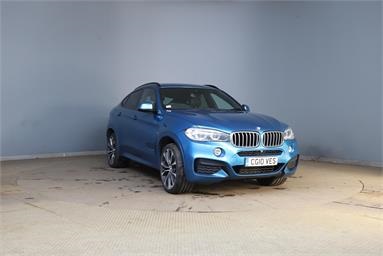 BMW X6 xDrive40d M Sport Edition 5dr Step Auto Diesel - BLUE - PL68UZM - 4 Door Coupe