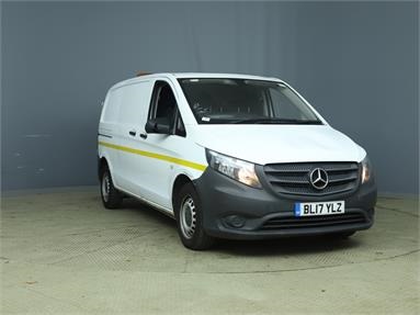 MERCEDES-BENZ VITO COMPACT DIESEL 109CDI Van Diesel - WHITE - BL17YLZ - 6 Door Panel Van
