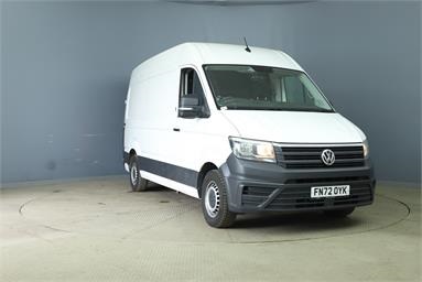 VOLKSWAGEN CRAFTER CR35 MWB DIESEL FWD 2.0 TDI 140PS Trendline High Roof Van Diesel - WHITE - FN72OYK - 5 Door Panel Van
