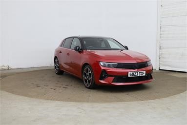 VAUXHALL ASTRA 1.2 Turbo 130 GS Line 5dr Petrol - RED - SD23CCF - 5 Door Hatchback