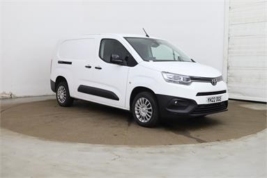 TOYOTA PROACE CITY L2 DIESEL 1.5D 100 Icon Van [6 Speed] Diesel - WHITE - YH22DGE - 6 Door Panel Van