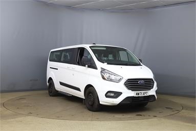 FORD TOURNEO CUSTOM L2 DIESEL FWD 2.0 EcoBlue 105ps Low Roof 9 Seater Diesel - WHITE - MW71XPT - Bus (Mini Less 18 seats)