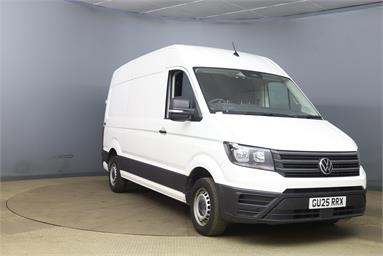 VOLKSWAGEN CRAFTER CR35 MWB DIESEL FWD 2.0 TDI 140PS Commerce Plus High Roof Van High Roof Diesel - WHITE - GU25RRX - 5 Door Panel Van