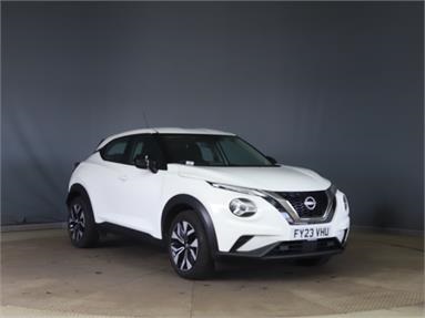 NISSAN JUKE 1.0 DiG-T 114 Acenta 5dr Petrol - WHITE - FY23VHU - 5 Door Hatchback
