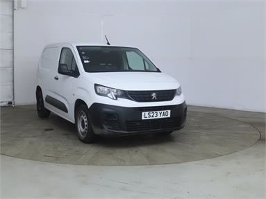 PEUGEOT PARTNER STANDARD DIESEL 1000 1.5 BlueHDi 100 Professional Premium + Van Diesel - Ice White - LS23YAO - 5 Door Panel Van
