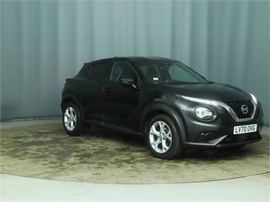 NISSAN JUKE 1.0 DiG-T N-Connecta 5dr DCT Petrol - BLACK - LV70OVG - 5 Door Hatchback