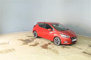 NISSAN MICRA 1.0 IG-T 92 Acenta 5dr CVT Petrol - RED - WD21VPO - 5 Door Hatchback