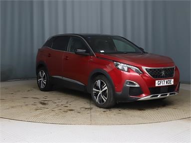 PEUGEOT 3008 1.2 PureTech GT Line 5dr Petrol - Red - GF17WDE - 5 Door Hatchback