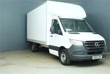MERCEDES-BENZ SPRINTER 315CDI L3 DIESEL RWD 3.5t Progressive Luton Diesel - WHITE - KO23CKF - 2 Door Luton Box Body