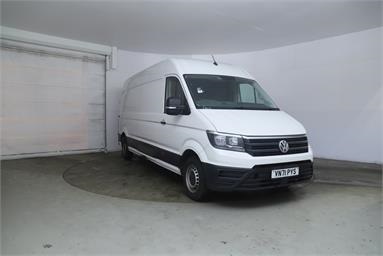 VOLKSWAGEN CRAFTER CR35 LWB DIESEL FWD 2.0 TDI 140PS Trendline Business High Roof Van Diesel - WHITE - VN71PYS - 5 Door Panel Van