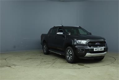 FORD RANGER DIESEL Pick Up Double Cab Wildtrak 2.0 EcoBlue 213 Auto Diesel - BLACK - HV22KRE - 5 Door Pick Up Body