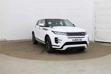 LAND ROVER RANGE ROVER EVOQUE 2.0 D150 R-Dynamic 5dr Auto Diesel - WHITE - AJ69CSO - 5 Door Estate
