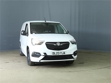 VAUXHALL COMBO CARGO L1 DIESEL 2300 1.5 Turbo D 100ps H1 Pro Van Low Roof MWB Diesel - WHITE - DL23YJA - 4 Door Panel Van