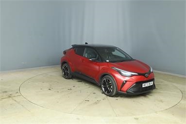 TOYOTA C-HR 1.8 Hybrid GR Sport 5dr CVT Petrol/Hybrid - RED AND BLACK - WD72BUV - 5 Door Hatchback