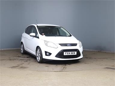 FORD C-MAX 1.0 EcoBoost 125 Titanium 5dr Petrol - WHITE - FX14NKM - 5 Door MPV