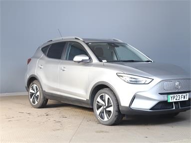 MG ZS 115kW Trophy EV Long Range 73kWh 5dr Auto Electric - SILVER - YP23FWT - 5 Door Hatchback