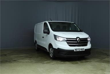 RENAULT TRAFIC SWB DIESEL SL28 Blue dCi 130 Business+ Van Diesel - WHITE - ND72HUO - 5 Door Panel Van