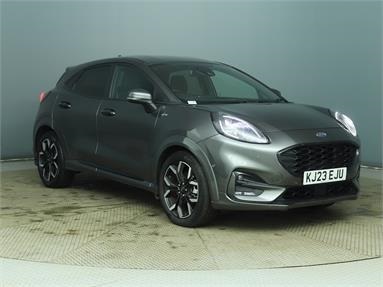 FORD PUMA 1.0 EcoBoost Hybrid mHEV ST-Line X 5dr Petrol/Hybrid - MAGNETIC GREY - KJ23EJU - 5 Door Hatchback