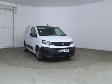 PEUGEOT PARTNER STANDARD DIESEL 1000 1.5 BlueHDi 100 Professional Premium + Van Diesel - Ice White - LS23OHT - 5 Door Panel Van