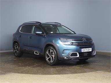 CITROEN C5 AIRCROSS 1.2 PureTech 130 Shine 5dr EAT8 Petrol - BLUE - EX71OVY - 5 Door Hatchback