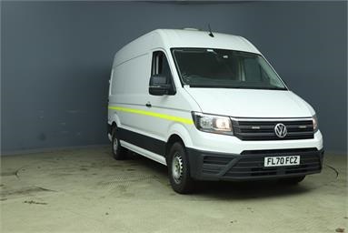 VOLKSWAGEN CRAFTER CR35 MWB DIESEL FWD 2.0 TDI 177PS Trendline High Roof Van Diesel - WHITE - FL70FCZ - 5 Door Panel Van