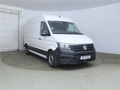 VOLKSWAGEN CRAFTER CR35 MWB DIESEL FWD 2.0 TDI 140PS Trendline Business High Roof Van Diesel - WHITE - DX71VUC - 5 Door Panel Van