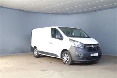 VAUXHALL VIVARO L1 DIESEL 2700 1.6CDTI BiTurbo 120PS ecoFLEX H1 Van Diesel - WHITE - FH15EFZ - 5 Door Panel Van