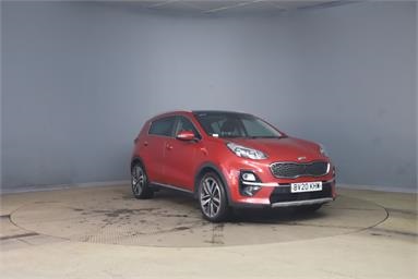 KIA SPORTAGE 1.6T GDi ISG 4 5dr Petrol - RED - BV20KHW - 5 Door Estate
