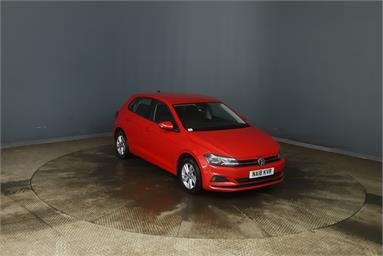 VOLKSWAGEN POLO 1.0 TSI 95 SE 5dr Petrol - RED - NA18KVR - 5 Door Hatchback