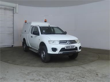 MITSUBISHI L200 LWB DIESEL Club Cab DI-D 4Life 4WD 134Bhp [2010] Diesel - WHITE - WO15DUV - 2 Door Pick Up Body