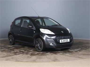 PEUGEOT 107 1.0 Active 5dr Petrol - BLACK - BJ14GZL - 5 Door Hatchback