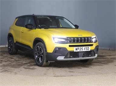 JEEP AVENGER 1.2 Summit 5dr Petrol - YELLOW AND BLACK - WP25XSD - 5 Door Hatchback