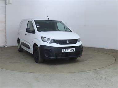 PEUGEOT PARTNER STANDARD DIESEL 1000 1.5 BlueHDi 100 Professional Premium + Van Diesel - Ice White - LT23ZPV - 5 Door Panel Van