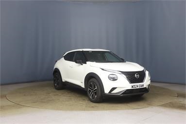 NISSAN JUKE 1.6 Hybrid N-Connecta 5dr Auto Petrol/Hybrid - WHITE - WD24OAM - 5 Door Hatchback