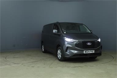 FORD TRANSIT CUSTOM 300 L1 DIESEL FWD 2.0 EcoBlue 136ps H1 Van Limited Diesel - GREY - WO24FHZ - 5 Door Panel Van