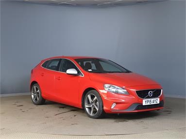 VOLVO V40 D2 [120] R DESIGN Nav 5dr Diesel - RED - YP15AYZ - 5 Door Hatchback