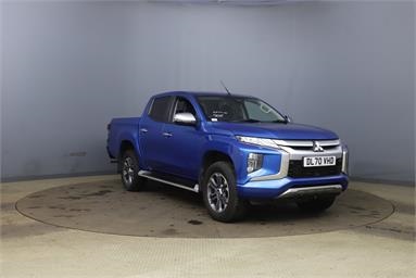 MITSUBISHI L200 DIESEL Double Cab DI-D 150 Barbarian X 4WD Auto Diesel - BLUE - DL70VHD - 5 Door Pick Up Body