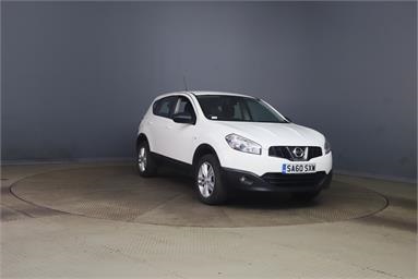 NISSAN QASHQAI 1.6 [117] Acenta 5dr Petrol - WHITE - SA60SXW - 5 Door Hatchback